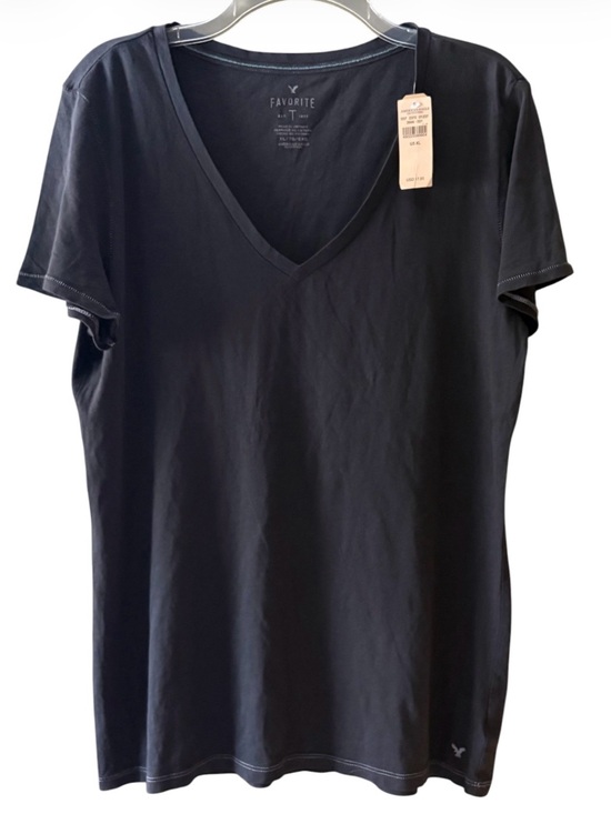 American Eagle Outfitters Tops - NWT American Eagle Women’s Favorite T V-Neck Size XL Black